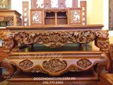 Sập gụ cổ chân quì, Sập cây đào SG15