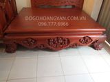 Sập ba bông dẹp, sập nằm đục SG07