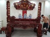 ST07 Bàn thờ đẹp, Sập thờ gỗ gụ kich thước lỗ ban