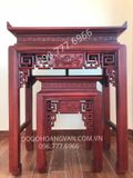 BT01 mẫu ban thờ nhỏ cho chung cư, ban thờ đơn giản