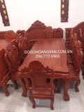 Bộ bàn ăn mẫu đẹp hoa lan tây BA25
