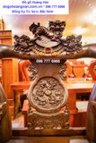 BG90 Bộ bàn ghế minh quốc nghê tay 14 bộ 10 món ghỗ mun