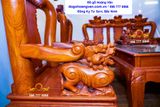 BG77 Bộ ghế minh quốc nghê đỉnh cột 12cm giá rẻ