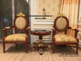 Bộ ghế thư giãn để phòng ngủ đẹp, bộ ghế cặp 3 thư giãn BG96