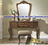 Mẫu Bàn Trang Điểm cực kỳ xinh xắn nhỏ gọn BTD30