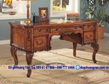 Mẫu bàn làm việc mang nối phong cách châu âu cực kỳ hiên đại BGĐ12
