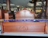 Mẫu Giường ngủ đục trạm đơn giản dễ dàng lau chùi GN81