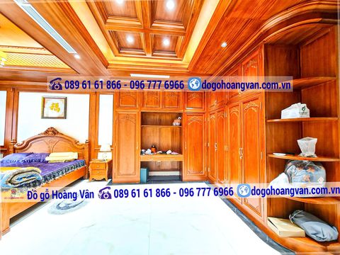 Mẫu Tủ Áo phong cách hiện đại cực khủng Hình chữ L. TA74