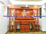mẫu án gian gỗ hương đẹp BT57