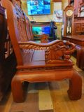 BG45 Bộ bàn ghế gỗ giá rẻ mẫu triện như ý rồng