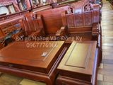 BG45 Bộ bàn ghế gỗ giá rẻ mẫu triện như ý rồng