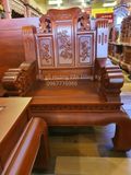 BG45 Bộ bàn ghế gỗ giá rẻ mẫu triện như ý rồng