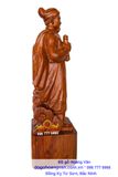 Tượng ghỗ quốc công tiết chế Hưng Đạo Đại Vương Trần Quốc Tuấn T05