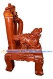 BG01Bộ Bàn Ghế Đẹp Tay Lân C16 Gỗ Hương Đá
