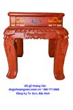 BG01Bộ Bàn Ghế Đẹp Tay Lân C16 Gỗ Hương Đá