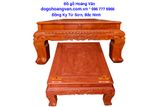 BG01Bộ Bàn Ghế Đẹp Tay Lân C16 Gỗ Hương Đá