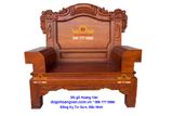 BG44 Bộ bàn ghế Khổng Tử, gỗ hương.