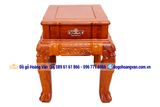 BG47  Bộ Bàn Ghế Gỗ Hương Cột 16cm Tay Nghê đẹp Đồng Kỵ