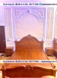 Giường Ngủ và 2 táp đầu giường theo phong cách hiện đại GN71