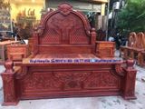 Mẫu Giường ngủ đục trạm GN72
