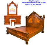 111 MẪU GIƯỜNG NGỦ SANG TRỌNG,Giường Cưới Gỗ Hương GN02