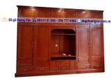 Mẫu Tủ Áo 2 tầng siêu đẹp gỗ hương TA65