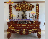 SẬP THỜ TỨ LINH GỖ THỊT  - ST145