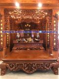 Mẫu phòng thờ cực kỳ hoành tráng cầu kỳ dành cho các nhà thờ TC06
