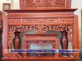 Bàn thờ gỗ gõ đỏ đẹp, chất lượng nên mua BT69