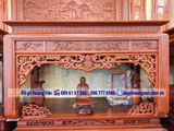 Bàn thờ đứng tủ thờ đẹp nhất 2021, kích thước lỗ ban phong thủy BT67