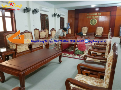 Đặt làm bộ ghế khánh tiết theo yêu cầu GKT41