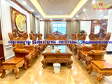 Bộ bàn ghế NU uy Hoàng Gia Siêu Khủng  BG167