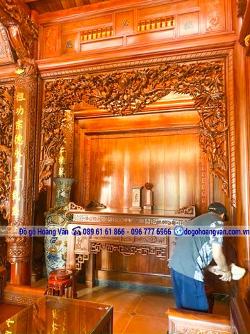 Mẫu Thiều châu cửa võng kiểu nhà thờ     TC23