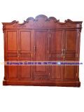 Tủ Áo 3 buồng 5 cánh gỗ hương TA67
