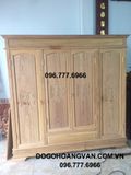 Mẫu tủ để quần áo đồ gỗ đồng kỵ đẹp TA16
