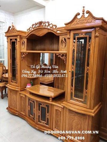 Đồ nội thất Tủ rượu ,Tủ bày rượu , tủ kệ tivi kèm tủ rượu TR02