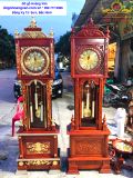 Đồng Hồ Cây Đẹp, Đồng Hồ Cây Tân Cổ Điển Trang Trí Phòng Khách DH16