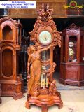 Đồng Hồ Cây Đẹp, Đồng Hồ Cây Tân Cổ Điển Trang Trí Phòng Khách DH16