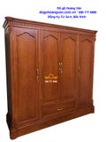 Tủ để quần áo đẹp, tủ quần áo âm tường mẫu mới TA61