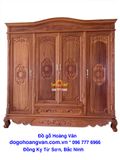 tủ đựng quần áo 4 cánh mẫu đẹp TA40