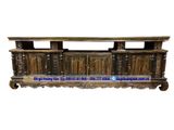 Kệ tivi mặt phẳng gỗ mun K40