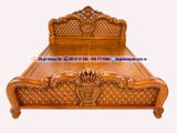 Mẫu Giường Ngủ Đẹp Gỗ Hương GN68