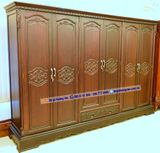 mẫu tủ quần áo 6 cánh gỗ hương đẹp nhất TA32