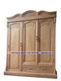 mẫu tủ áo 3 cánh đẹp gỗ gụ