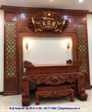 Thiết kế bức vách ban thờ, ban thờ rồng đẹp BT45