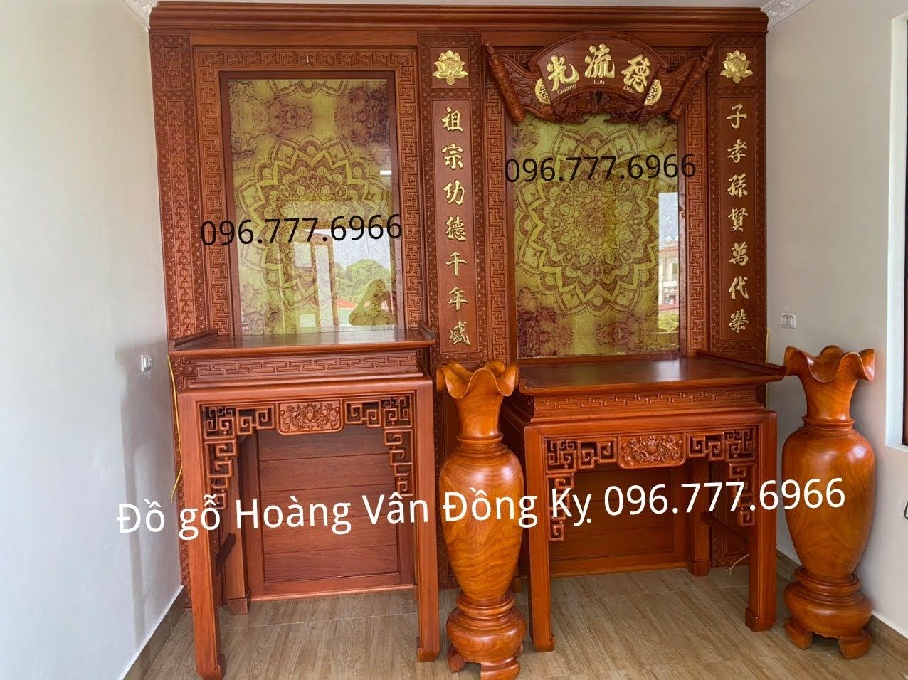 Thiết kế phòng thờ hiện đại: Thiết kế phòng thờ hiện đại giúp cho không gian phòng thờ trở nên đẹp hơn và mang tính thẩm mỹ cao. Với sự kết hợp hài hòa giữa các vật liệu truyền thống và hiện đại, phòng thờ hiện đại sẽ là nơi bạn có thể tâm tịnh dễ dàng và tôn vinh đức Phật với sự tinh tế và trang nhã.