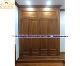 Tủ quần áo âm tường, tủ áo 2 tầng TA121