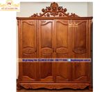 Mẫu tủ quần áo 4 cánh  đẹp , hiện đại phòng ngủ tân cổ điển TA116