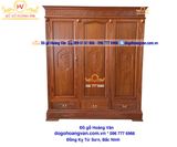 Mẫu tủ quần áo 3 cánh đơn giản TA102