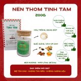  NẾN THƠM SÁP CỌ, BẤC GỖ - HƯƠNG 